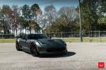 Chevrolet Corvette Grand Sport on Vossen Wheels (HF-2) 2019 года